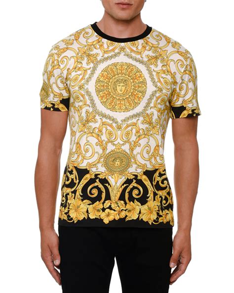 versace couture t shirt donna|versace t shirt men price.